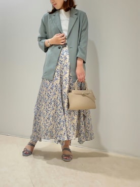 Yuriさん（レディース・159cm）の夏コーディネート