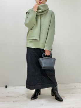 Yuriさん（レディース・159cm）の冬コーディネート