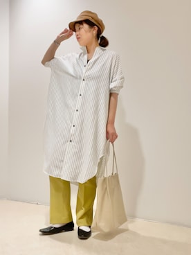 Yuriさん（レディース・159cm）の夏コーディネート