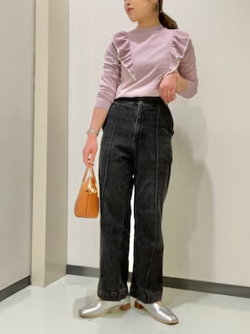 Yuriさん（レディース・159cm）の冬コーディネート