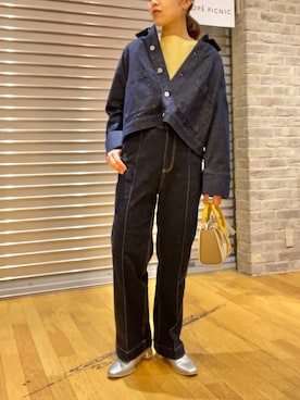 Yuriさん（レディース・159cm）の春コーディネート