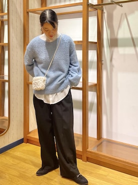 「シャギー」｜Yuriさん（レディース・159cm）の秋コーディネート