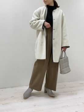 Yuriさん(レディース・159cm)の冬コーディネート