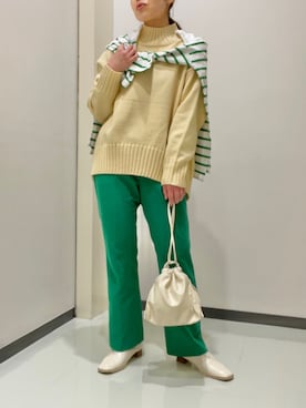 Yuriさん（レディース・159cm）の冬コーディネート