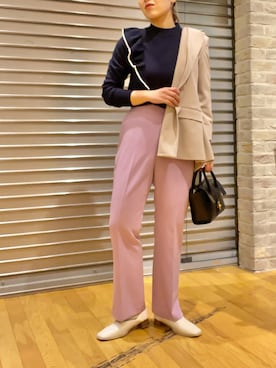 Yuriさん（レディース・159cm）の冬コーディネート