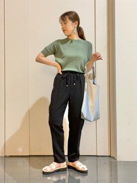 Yuriさん(レディース・159cm)の夏コーディネート