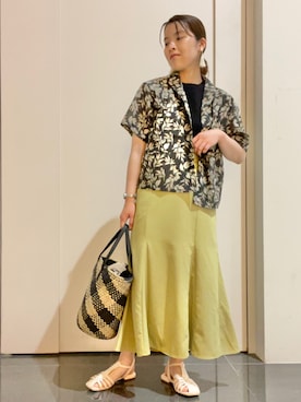 Yuriさん（レディース・159cm）の夏コーディネート