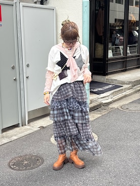 こめちゃんさん(レディース・160cm)の夏コーディネート