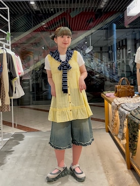 こめちゃんさん（レディース・160cm）の夏コーディネート