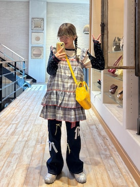 「HELLO.SANFRANCISCO（ハローサンフランシスコ）のアイテム」を使った、こめちゃんさん（レディース・160cm）の春コーディネート