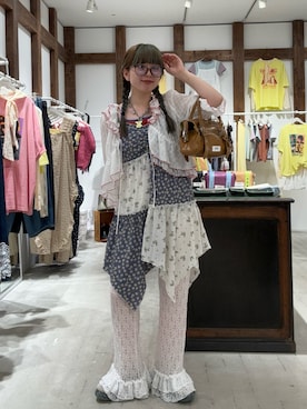 こめちゃんさん（レディース・160cm）の夏コーディネート