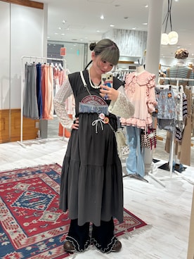 「HELLO.SANFRANCISCO（ハローサンフランシスコ）のアイテム」を使った、こめちゃんさん（レディース・160cm）の夏コーディネート