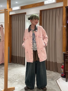 こめちゃんさん（レディース・160cm）の秋コーディネート