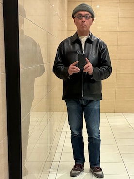 「Levis PReMIUM（リーバイスプレミアム）のアイテム（パンツ）」を使った、tamaske0411さん（メンズ・180cm）の春コーディネート