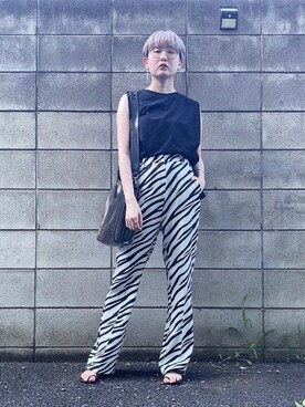 りかさん（レディース・157cm）の夏コーディネート
