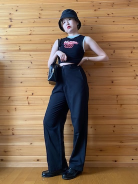 りかさん（レディース・157cm）の夏コーディネート