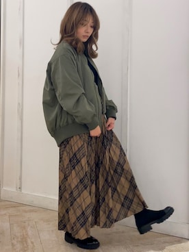 YUKAKOさん（レディース・152cm）の秋コーディネート