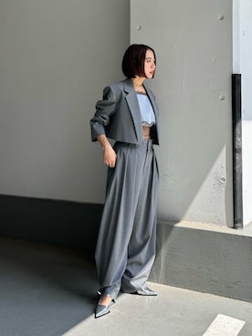 森田　オデット エ オディール スタッフさん（レディース・154cm）の春コーディネート