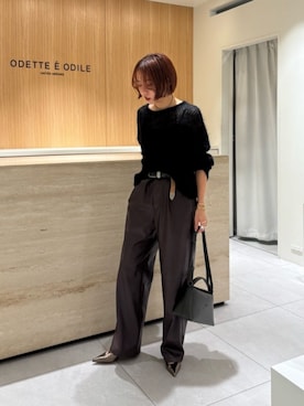 森田　オデット エ オディール スタッフさんのコーディネート