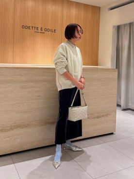 森田　オデット エ オディール スタッフさんのコーディネート