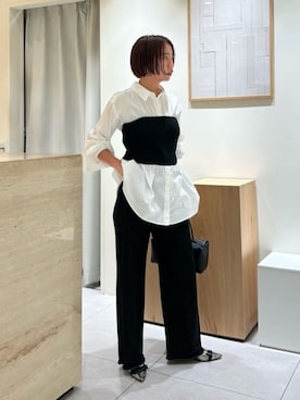 森田　オデット エ オディール スタッフさんのコーディネート