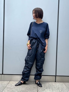 森田 オデット エ オディール スタッフさん(レディース・154cm)の春コーディネート