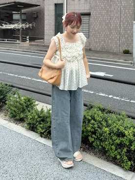 ちょこびさん（レディース・154cm）の夏コーディネート
