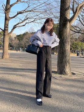 「apres jour（アプレジュール）のアイテム」を使った、ちょこびさん（レディース・154cm）の冬コーディネート