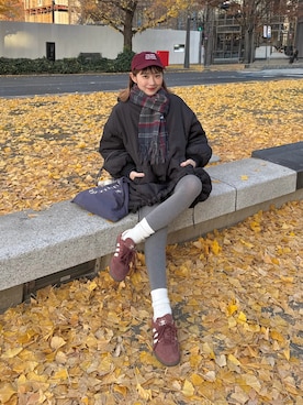 「アイテム（ビューティーグッズ）」を使った、ちょこびさん（レディース・154cm）の冬コーディネート