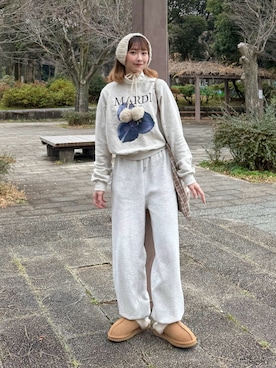 「アイテム（ビューティーグッズ）」を使った、ちょこびさん（レディース・154cm）の冬コーディネート