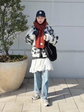 ちょこびさん(レディース・154cm)の冬コーディネート