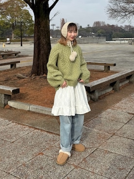 ちょこびさん(レディース・154cm)の冬コーディネート