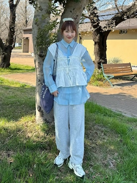 ちょこびさん（レディース・154cm）の春コーディネート