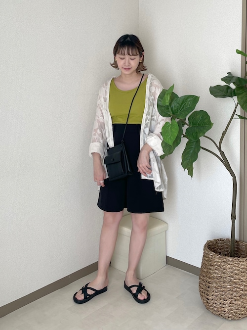 即納【Vibrant M.i.U】ハイダメージバミューダパンツ[ブラック] Vibrant M.i.U】ハイダメージバミューダパンツ[ブラック]｜海外