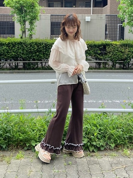 ちょこびさん（レディース・154cm）の春コーディネート