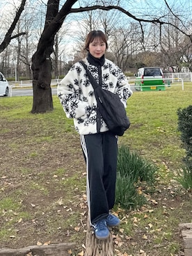 「LAC-VERT（ラック・ヴェール）のアイテム」を使った、ちょこびさん（レディース・154cm）の冬コーディネート