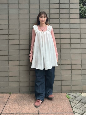 「アイテム（ビューティーグッズ）」を使った、ちょこびさん（レディース・154cm）の冬コーディネート