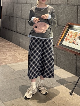 「Unblend（アンブレンド）のアイテム」を使った、ちょこびさん（レディース・154cm）の冬コーディネート