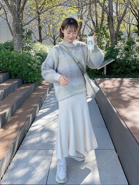 「titivate（ティティベイト）のアイテム」を使った、ちょこびさん（骨格ウェーブ・レディース・154cm）の秋コーディネート