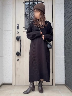 「fifth（フィフス）のアイテム」を使った、satomiさん（レディース・164cm）の冬コーディネート