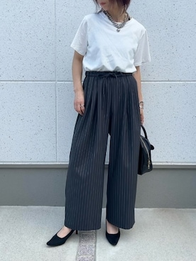 「aquagarage（アクアガレージ）のアイテム」を使った、satomiさん（レディース・164cm）の夏コーディネート