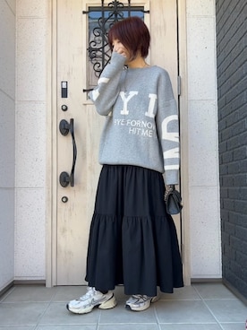 「しまむら（シマムラ）のアイテム」を使った、satomiさん（レディース・164cm）の秋コーディネート