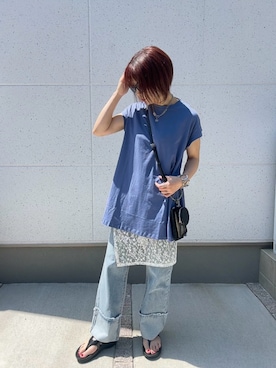 「reca（レカ）のアイテム」を使った、satomiさん（レディース・164cm）の春コーディネート