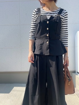 satomiさん（骨格ウェーブ・レディース・164cm）の秋コーディネート