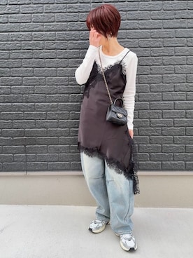 satomiさん(レディース・164cm)の春コーディネート