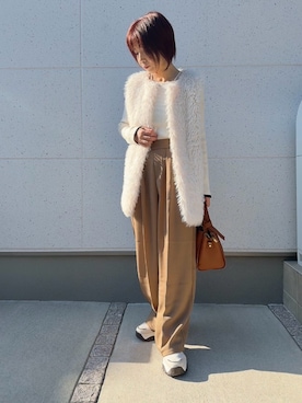 satomiさん（骨格ウェーブ・レディース・164cm）の秋コーディネート