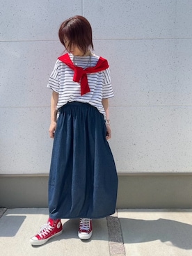 「and it_（アンドイット）のアイテム」を使った、satomiさん（レディース・164cm）の夏コーディネート