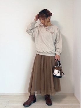 satomiさん（レディース・164cm）の秋コーディネート