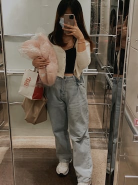 「eight sixty（エイト・シックスティ）のアイテム」を使った、🌸LamChan🐱🐶さん（レディース・160cm）の冬コーディネート