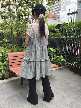 「WC（ダブル シー）のアイテム（パンツ）」を使った、wc_officialさん（レディース・160cm）の夏コーディネート